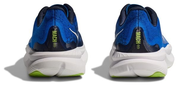 Hoka Mach 6 Hardloopschoenen Blauw/Wit Heren