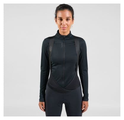 Women's Cycling Jacket Odlo Zeroweight Warm Black