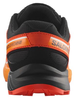 Salomon Speedcross Trailschoenen Zwart/Rood Kinderen