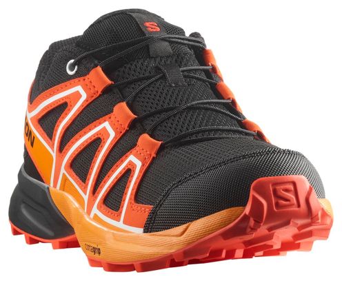 Salomon Speedcross Trailschoenen Zwart/Rood Kinderen