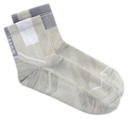 Calzini Buff Coolnet Quarter CQ Grigio/Beige