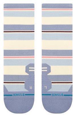 Calzini Stance Milo Light Crew Beige/Blu
