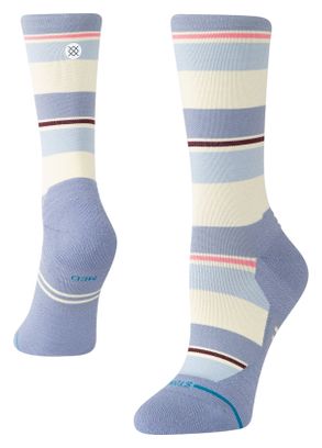 Calzini Stance Milo Light Crew Beige/Blu