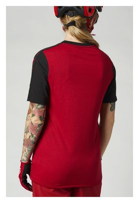 Fox Ranger DR Women&#39;s Short Sleeve Jersey Red