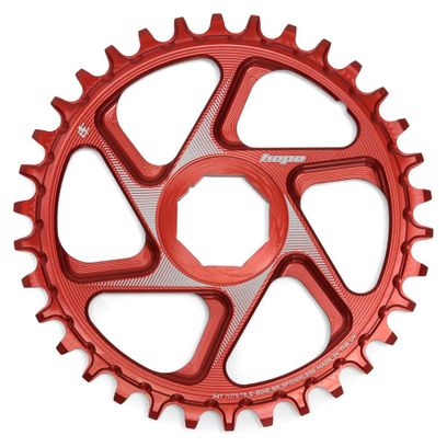 Hope E-Bike Narrow Wide Chainring for Brose/Specialized Systems Red