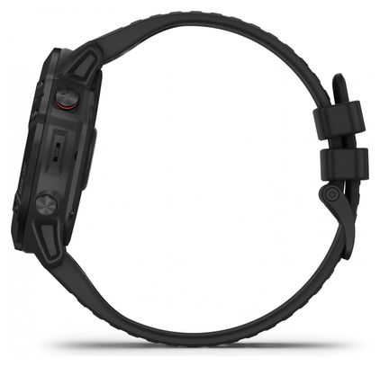 Garmin fenix 6X Pro GPS Watch Black with Black Band