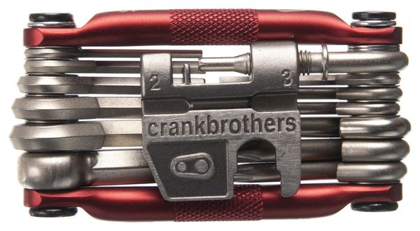 Crank Brothers M19 multiutensile rosso di ALLTRICKS