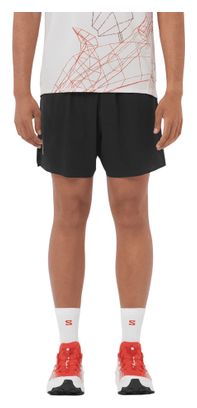 Salomon Sense Aero Stow 5in Shorts Black Men's