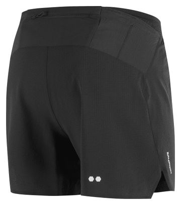 Salomon Sense Aero Stow 5in Shorts Black Men's