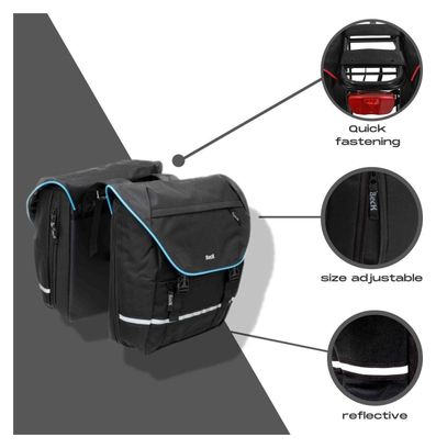 Double sacoche de vélo SPRTV - 30 Litre