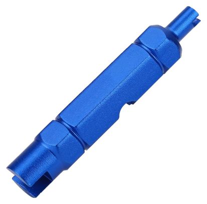 Clé de démontage de valve vélo multifonction – Outil noyau Presta et Schrader en aluminium