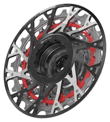 Cassetta Sram XX DH T-Type XS-797 7V (XDSLIM) Argento