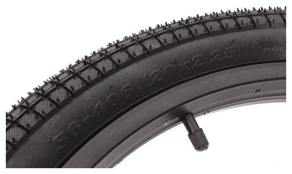Pneu BMX K1040  20" x 2 25" KENDA Noir