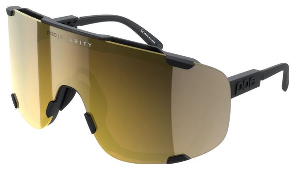 Lunettes Poc Devour Uranium Black / Clarity Road Partly Sunny Gold