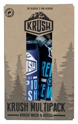 Krush MULTIPACK Lavage et recharge Kit d'Entretien