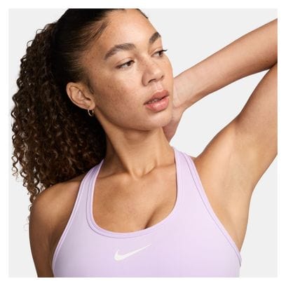 Nike Swoosh Medium Support Bra Mauve