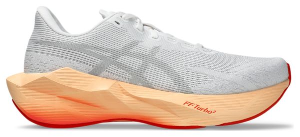 Asics Novablast 6 Laufschuhe für Damen, Weiß/Orange, EMBARGO 01.07.2026