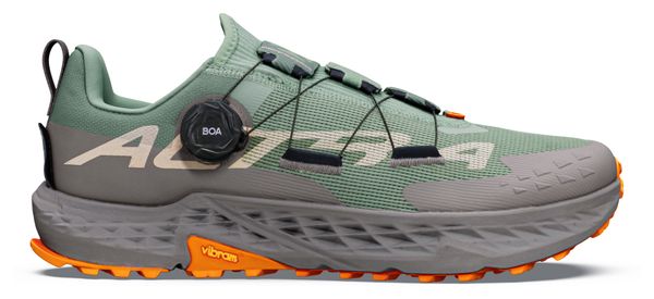 Altra Timp 5 BOA Trail-Schuhe, grün/grau, für Herren