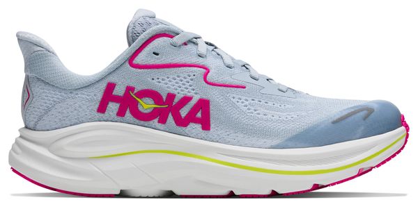 Hoka Clifton 10 Blue/Pink Running Shoes for Kids