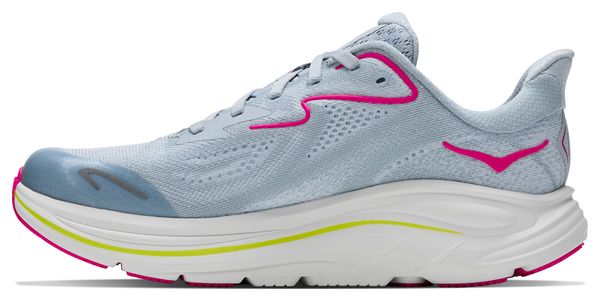 Hoka Clifton 10 Blue/Pink Running Shoes for Kids