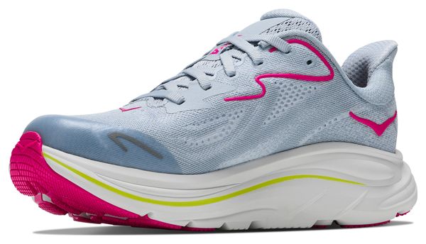 Hoka Clifton 10 Blue/Pink Running Shoes for Kids
