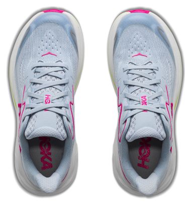 Hoka Clifton 10 Blue/Pink Running Shoes for Kids