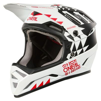O'neal Backflip Knox Full-Face Mountain Bike Helmet, White/Black