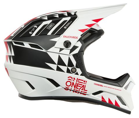 O'neal Backflip Knox Full-Face Mountain Bike Helmet, White/Black