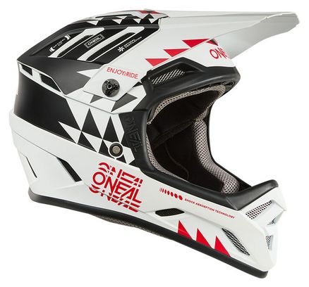 O'neal Backflip Knox Full-Face Mountain Bike Helmet, White/Black