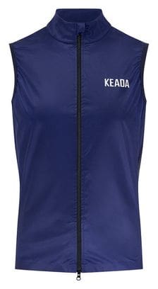 Gilet de Cyclisme Essentiel pour Femme - Bleu Marine