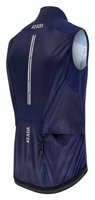 Gilet de Cyclisme Essentiel pour Femme - Bleu Marine
