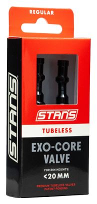 Stan's Exo-Core Tubeless-Ventile Schwarz