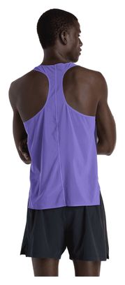Débardeur New Balance Race Day Ultra Light Printed Violet/Jaune Homme