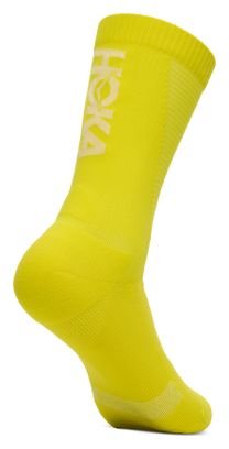 Hoka Race Day sokken geel