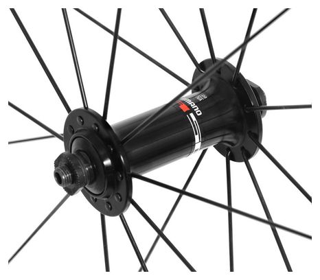 Shimano R501 Race Wielset Zwart/Rood