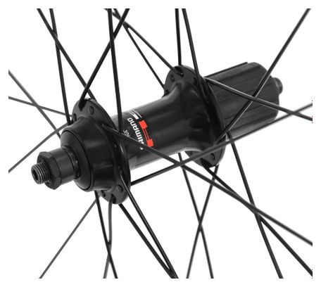 Shimano R501 Race Wielset Zwart/Rood