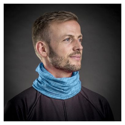 Calentador de cuello multifuncional GripGrab azul claro