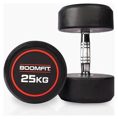 Haltères Ronds de musculation 25Kg (Paire) - BOOMFIT