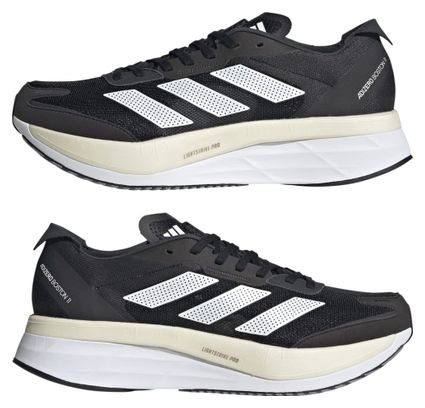 Chaussures Running adidas running adizero Boston 11 Noir Blanc Homme