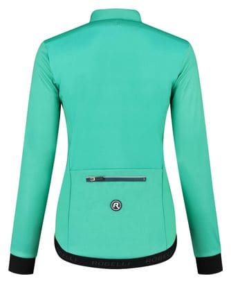 Veste Velo Hiver Rogelli Pesara - Femme - Turquoise/Noir