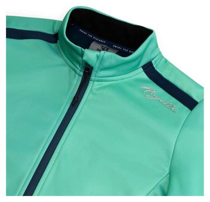 Veste Velo Hiver Rogelli Pesara - Femme - Turquoise/Noir