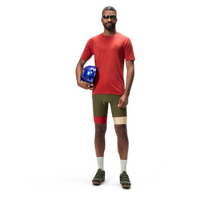 Camiseta técnica Endura Loop roja para hombre