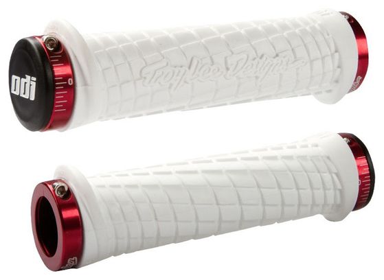 Puños Troy Lee Designs ODI Blanco/Rojo
