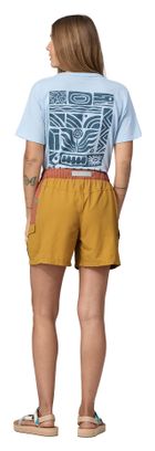 Pantalones cortos Patagonia Outdoor Everyday para mujer, amarillos