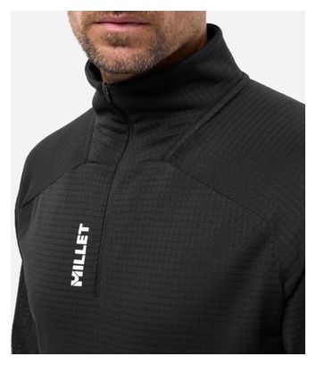 Forro polar Millet Parmelan Light negro para hombre