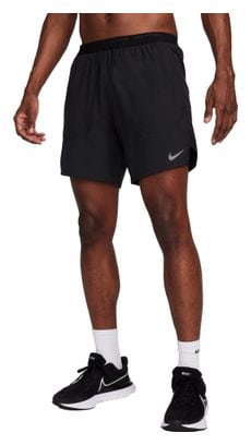 2-in-1 Nike Stride Shorts 7in Schwarz Herren