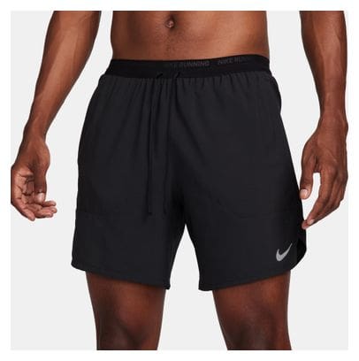 Pantalón Corto Nike Stride 7in 2 en 1 Negro Hombre