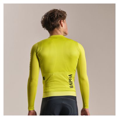 Rapha Pro Team Lightweight herenfietsshirt met lange mouwen, groen