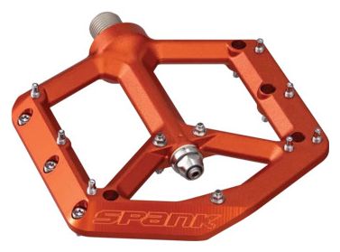 Paires de Pédales Plates Spank Spike Reboot Orange