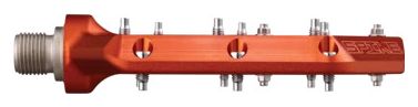 Paires de Pédales Plates Spank Spike Reboot Orange